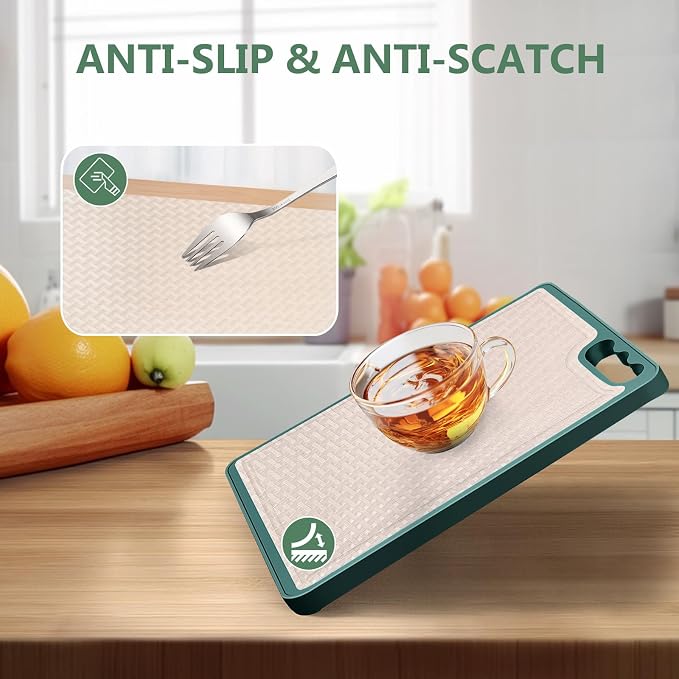 Shelf Liners, Non-Adhesive Drawer Liner, Waterproof & Oil-Proof Kitchen C...