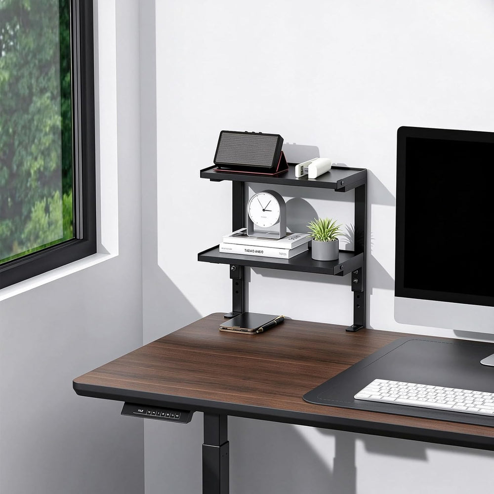 2 Tier Clamp on Desk Shelf