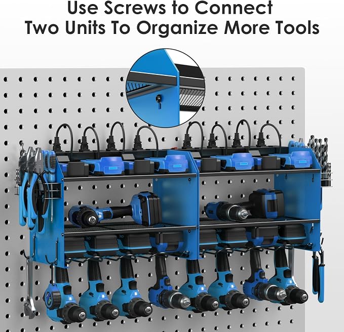 CCCEI Modular Power Tool Organizer Wall Mount