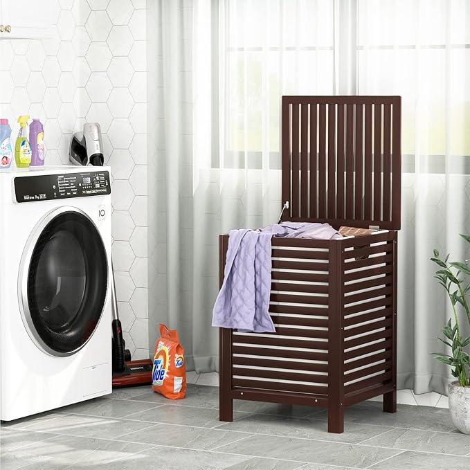 Homykic Bamboo Laundry Hamper