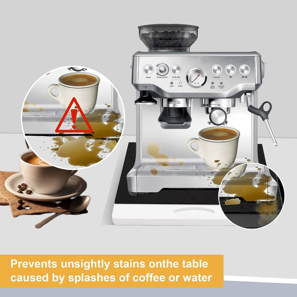 MinBoo Bamboo Appliance Slider,Sliding Tray for Coffee Maker, Kitchen Counter...
