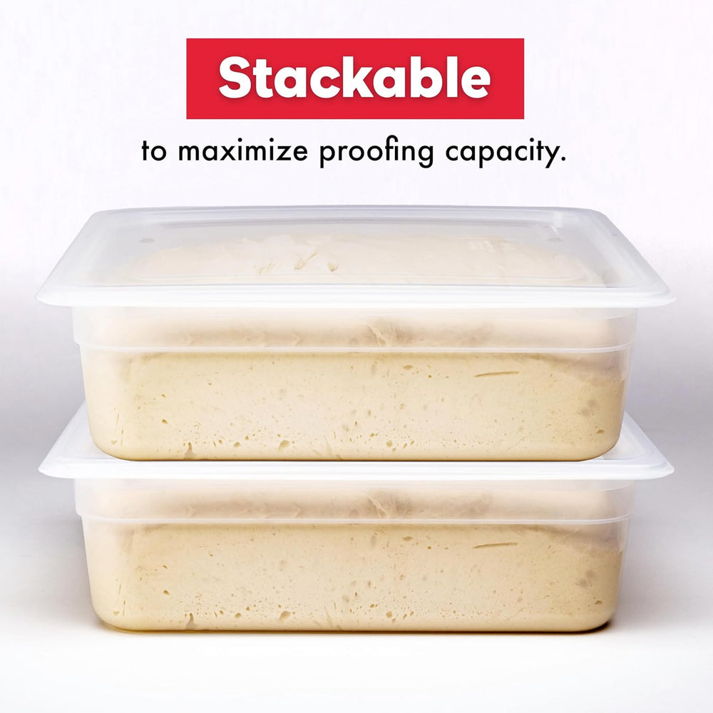 Brod & Taylor Proofing Container (2 Pack) With 6L Capacity, Fits Up to 30...