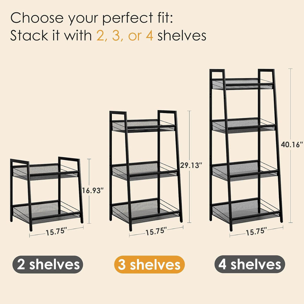 Masupu 3 Tier Bathroom Shelf, Bathroom Organizer and Storage for Small Space,...