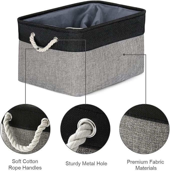 TheWarmHome Organization and Storage Basket (3 Pack)