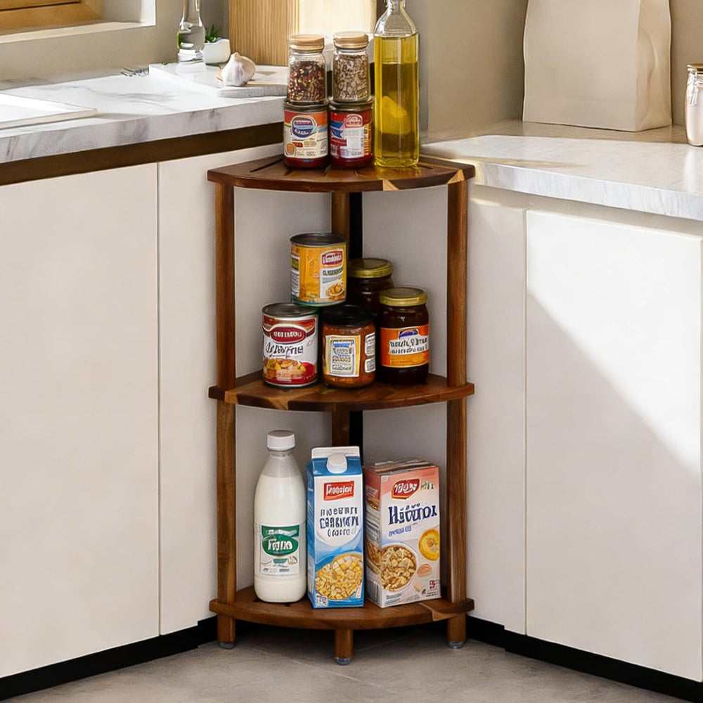 Corner Shelf Shower Caddy Stand 3 Tier