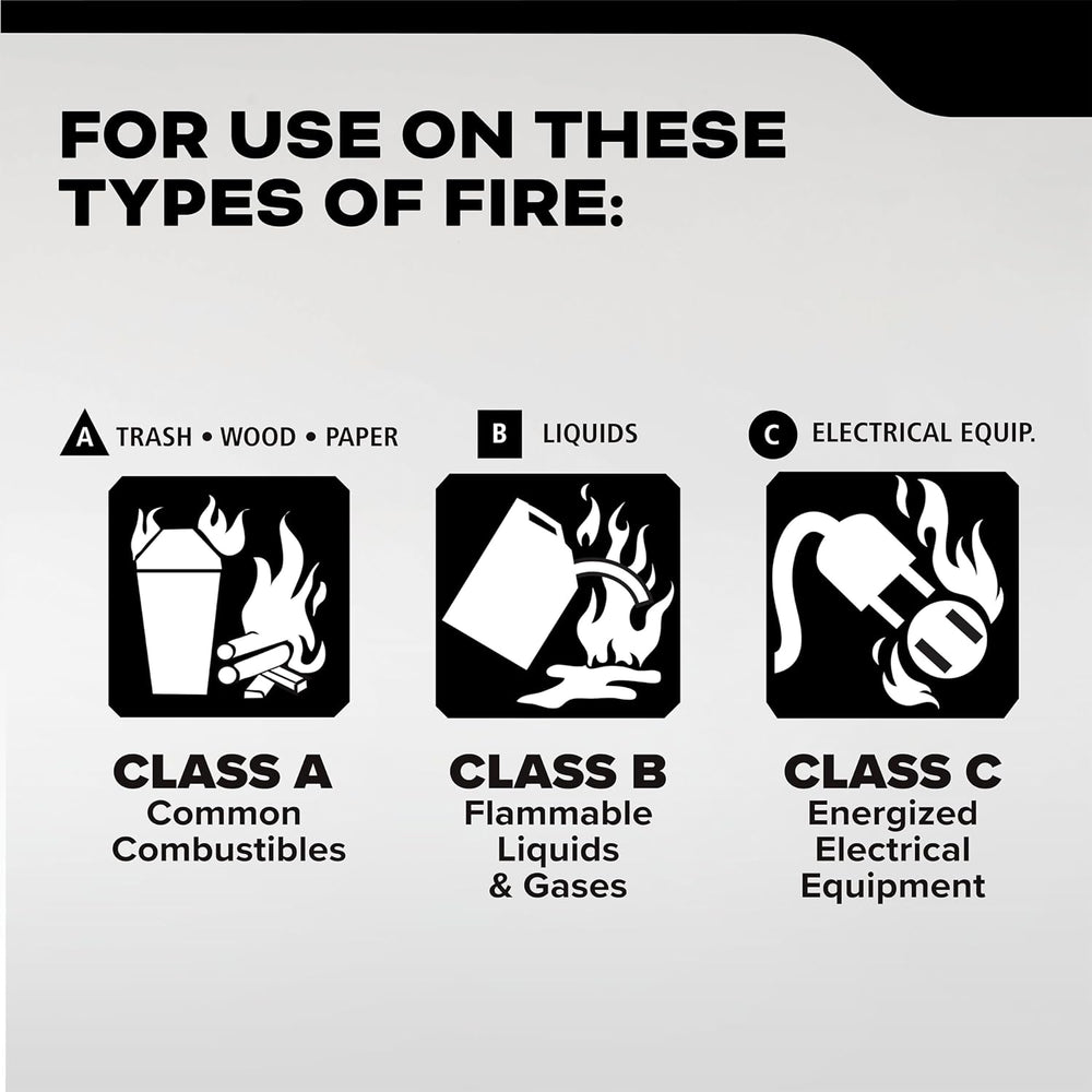 Kidde Pro 210 Commercial Fire Extinguisher, 2-A:10-B:C, PRO-4MP-1, 1 Pack