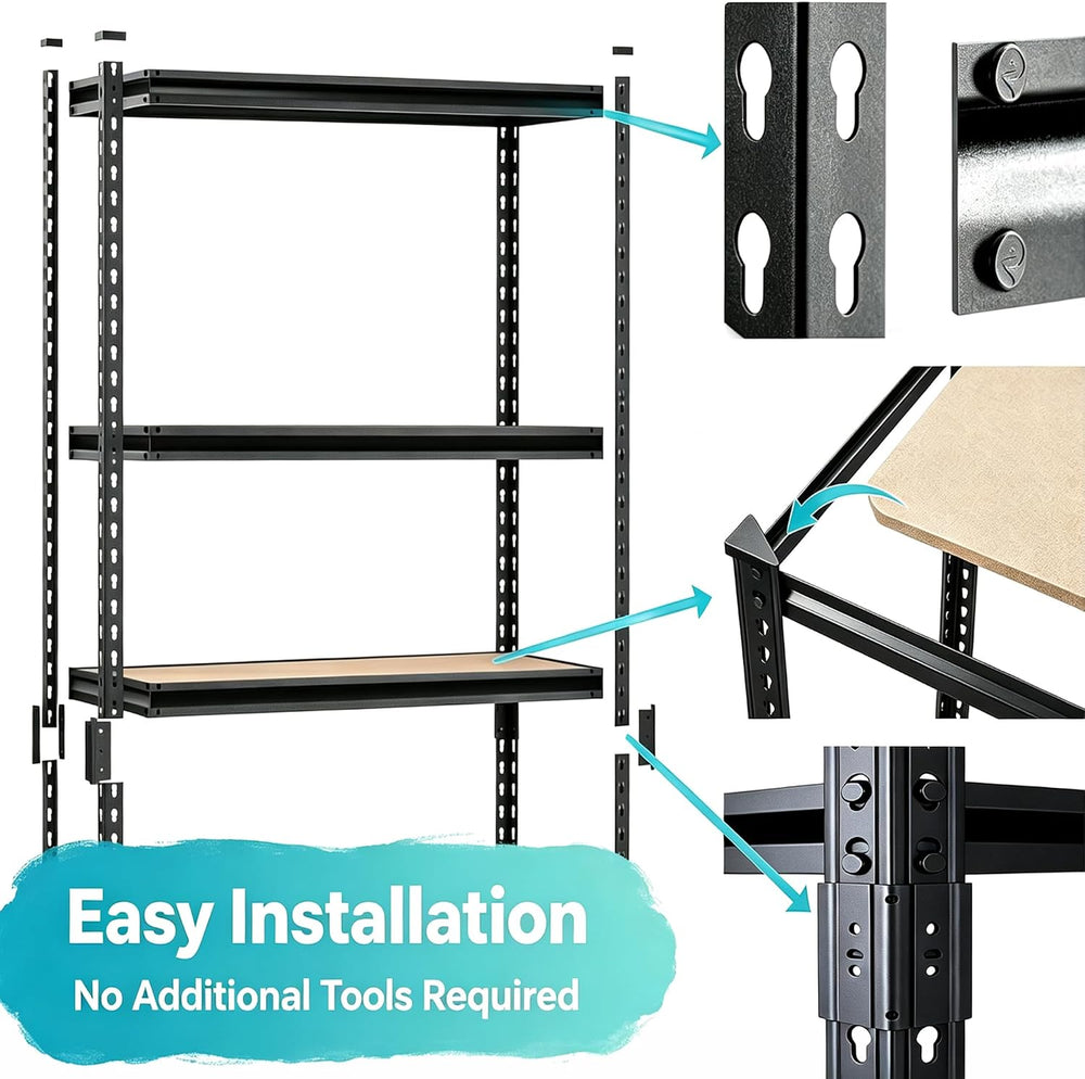 Garage Shelving Units Shelves for Garage Storage Shelf 72"x36"x16&q...
