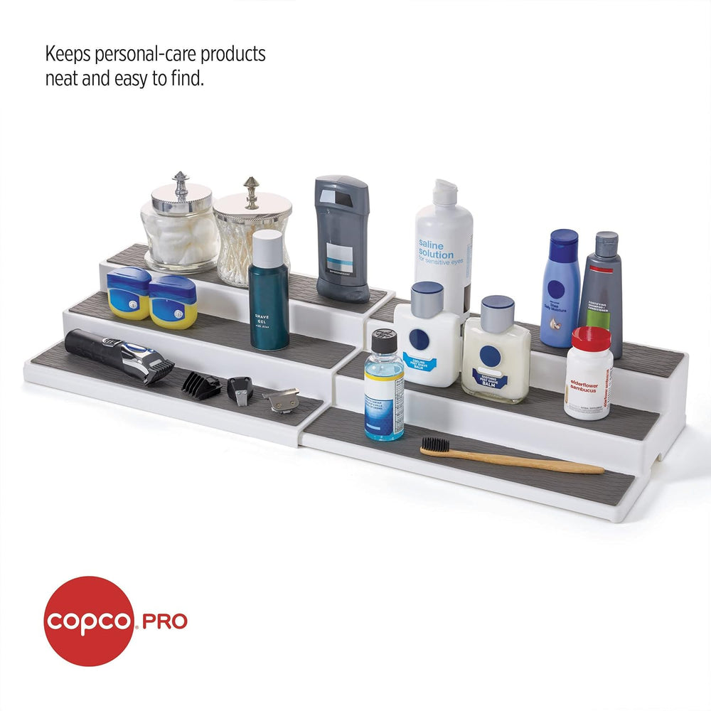 Copco Pro Expandable 3 Tier Cabinet Organizer - Gray