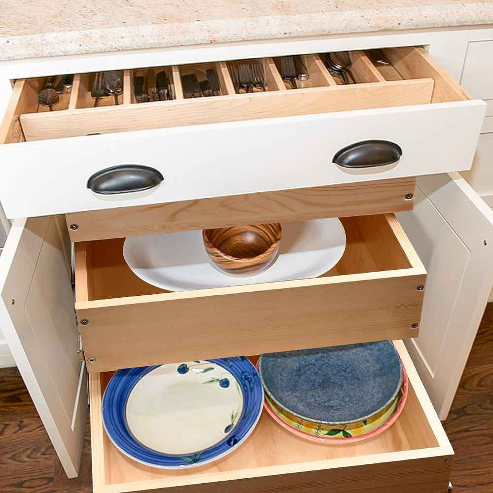Pull Out Cabinet Organizer 14''W×21''D×19''H Slide Ou...