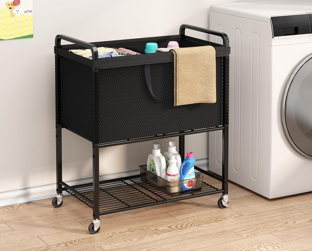 Laundry Hamper cart with wheels: