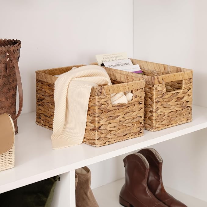 StorageWorks Wicker Basket, Baskets (2-Pack)