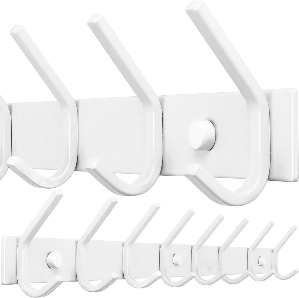 WEBI Coat Rack Wall Mounted,8 Hooks,24" Long,Coat Hooks Wall Mount,Wall ...
