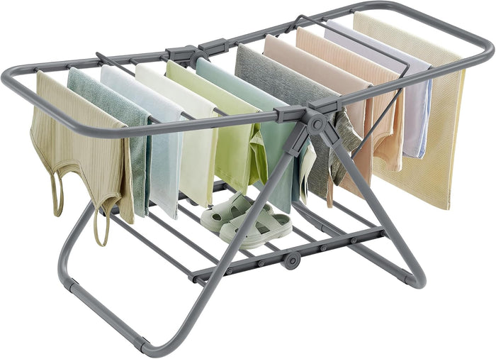 SONGMICS Clothes Drying Rack, Free-Standing Indoor Airer