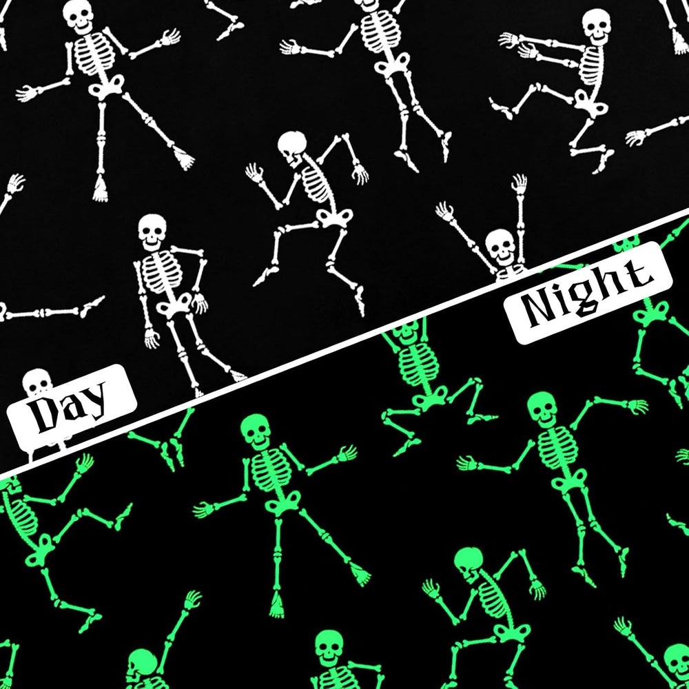 ASPMIZ Halloween Runner Rug, Glow-in-the-Dark Rug Runner Non Slip, Black Rugs...