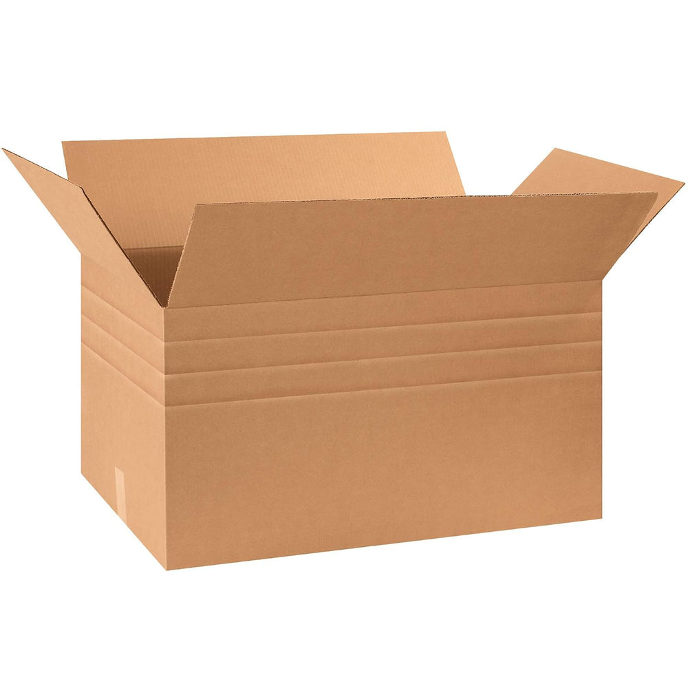 Aviditi MD301716 Multi-Depth Corrugated Cardboard Box 30" L x 17" W...