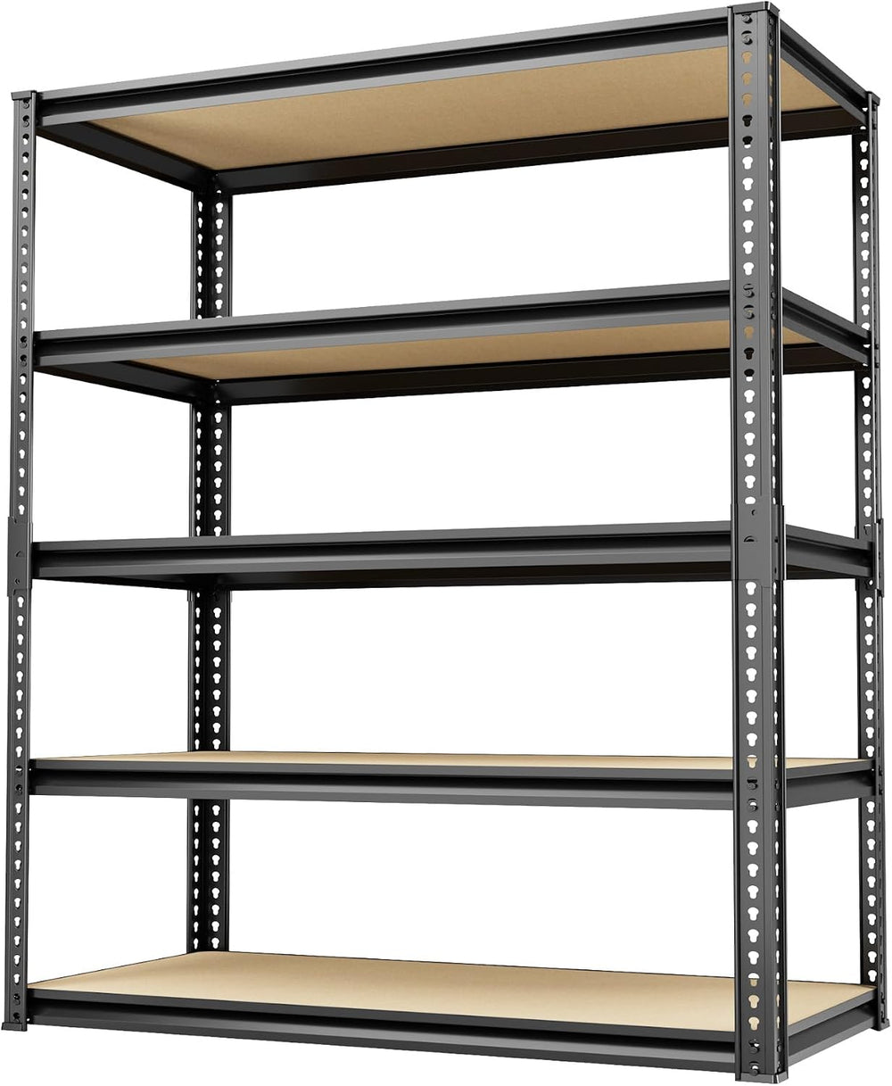 Durstruct Storage Shelves 5 Tier Adjustable Garage Shelving 2400LBS