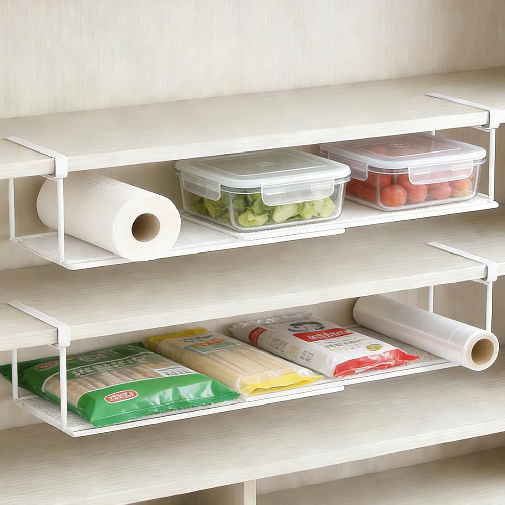 Expandable Shoe Rack Organizer ， Adjustable Shoe Rack & Under Cabinet She...