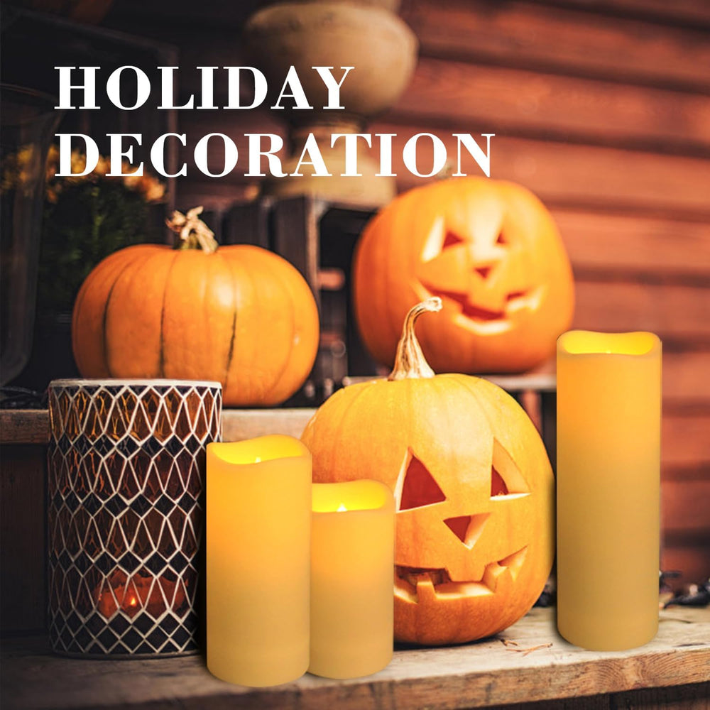 LED Candles 48Pack,Flickering Flameless Design,Operated by Remote with Timer ...