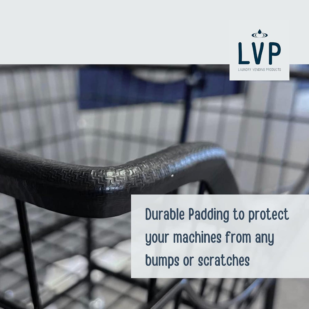 LVP Big Brother Commercial Laundry Cart with Dual Pole Rack 3.25 Bushels (Mat...