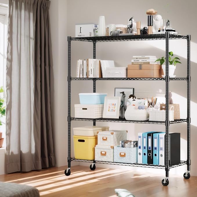 Himimi Storage Shelves 60" W Wire Shelving