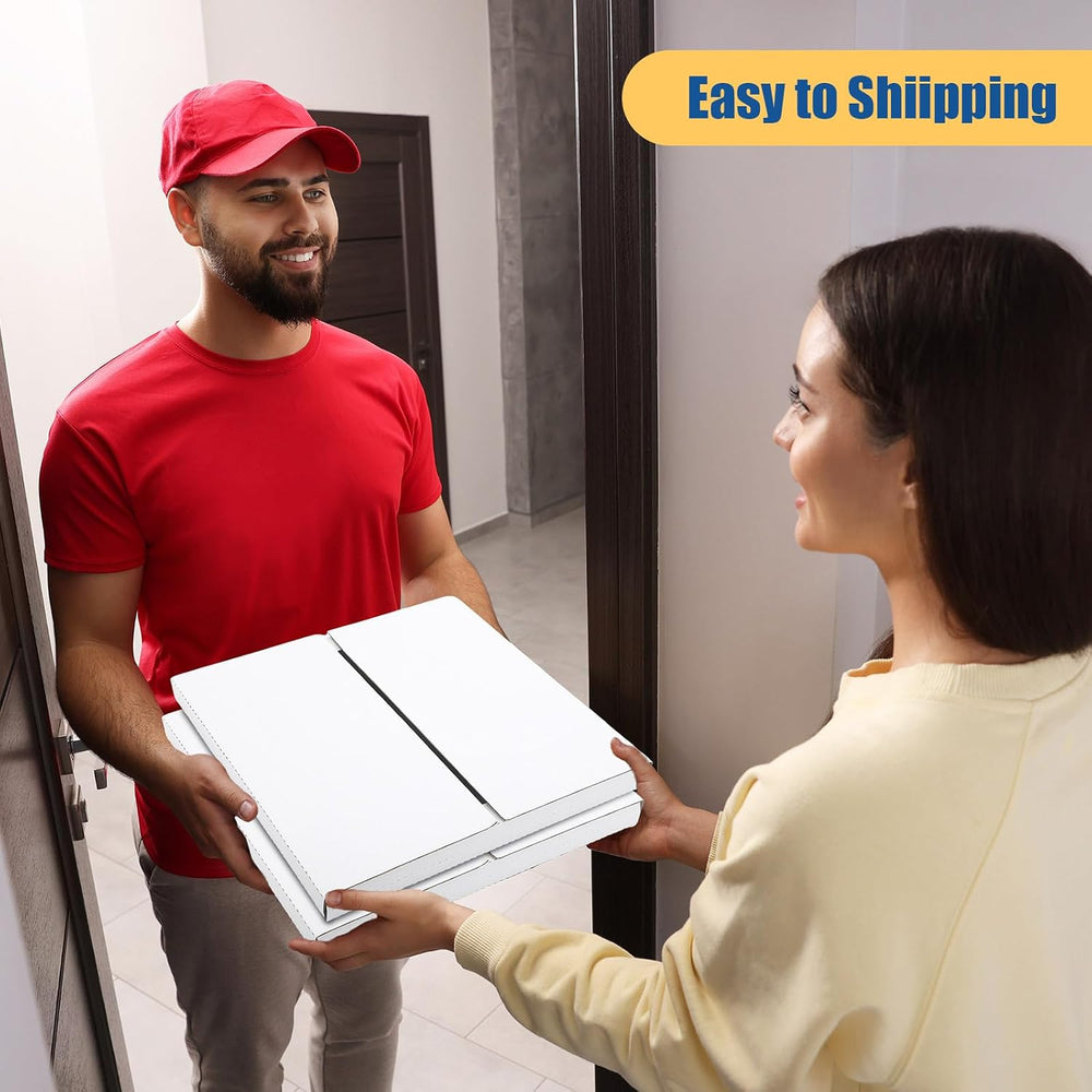Geyoga 100 Pack Vinyl Record Mailers 12.5" x 12.5" x 1" White ...