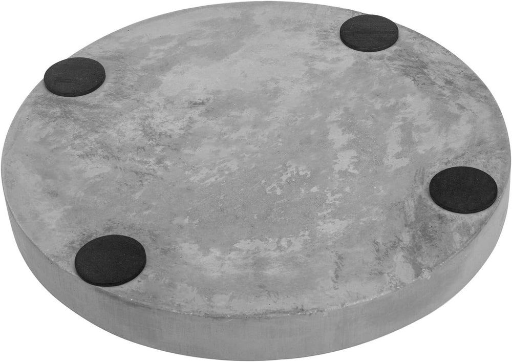 MyGift 11 Inch Gray Concrete Vanity Tray, Perfume & Cologne Organizer