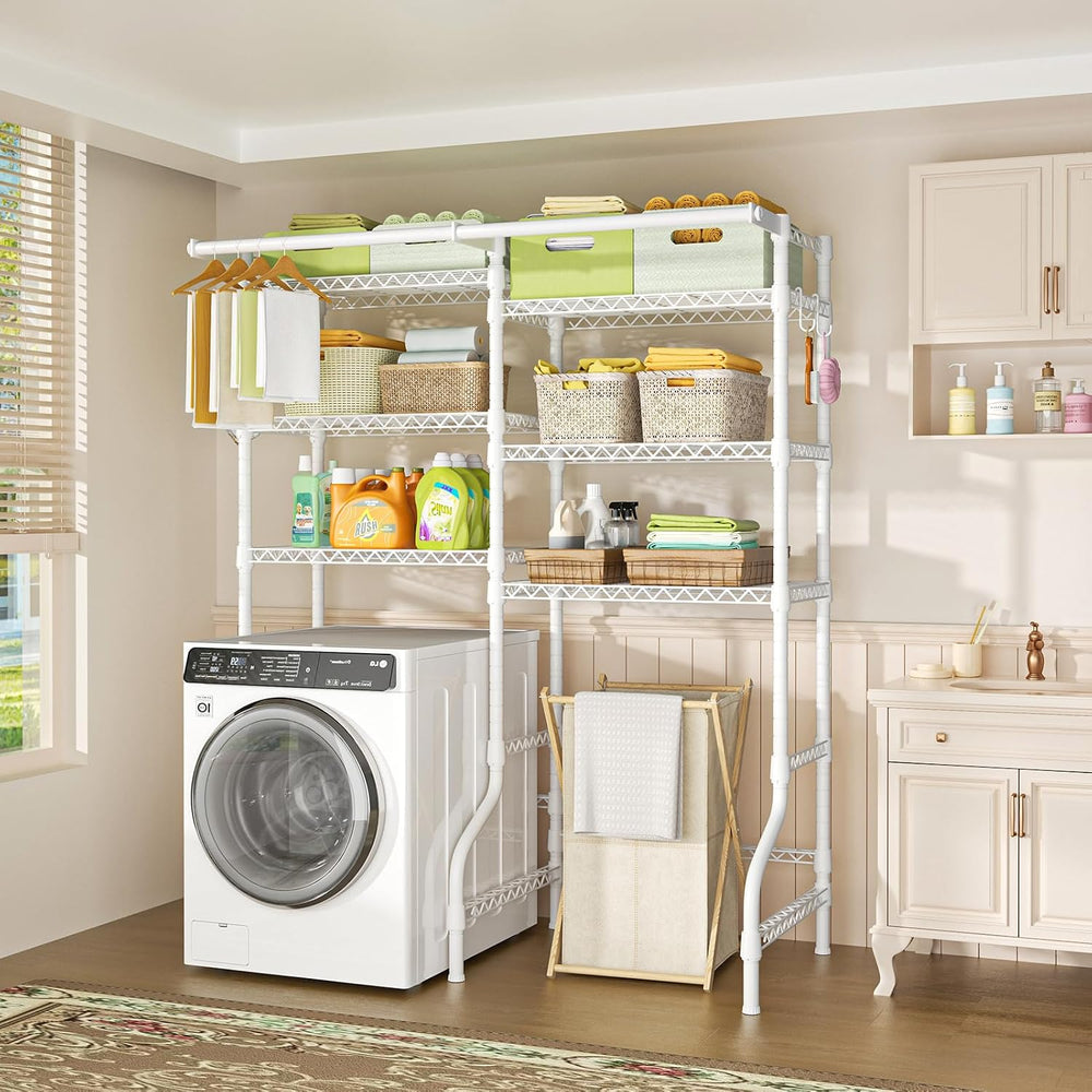 Ulif U13 Over Washer and Dryer Storage Shelves, Laundry Room Standing Shelf