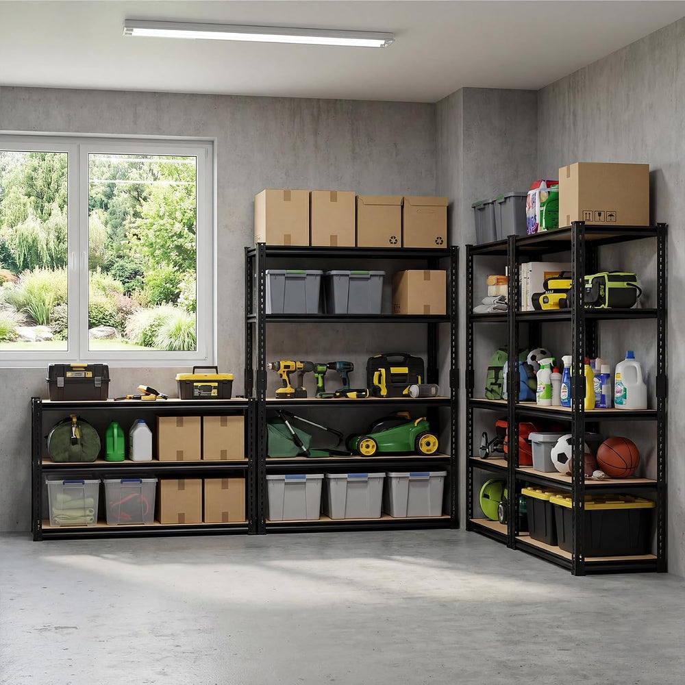 Durstruct Storage Shelves 5 Tier Adjustable Garage Shelving 2400LBS