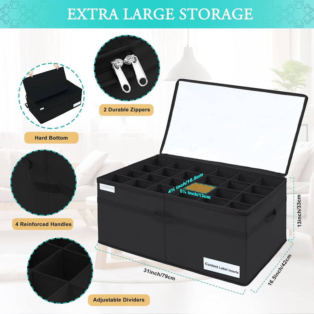 Luvhomee Shoe Storage Organizer, Fits 24 Pairs, Large Shoe Organizer Box for ...