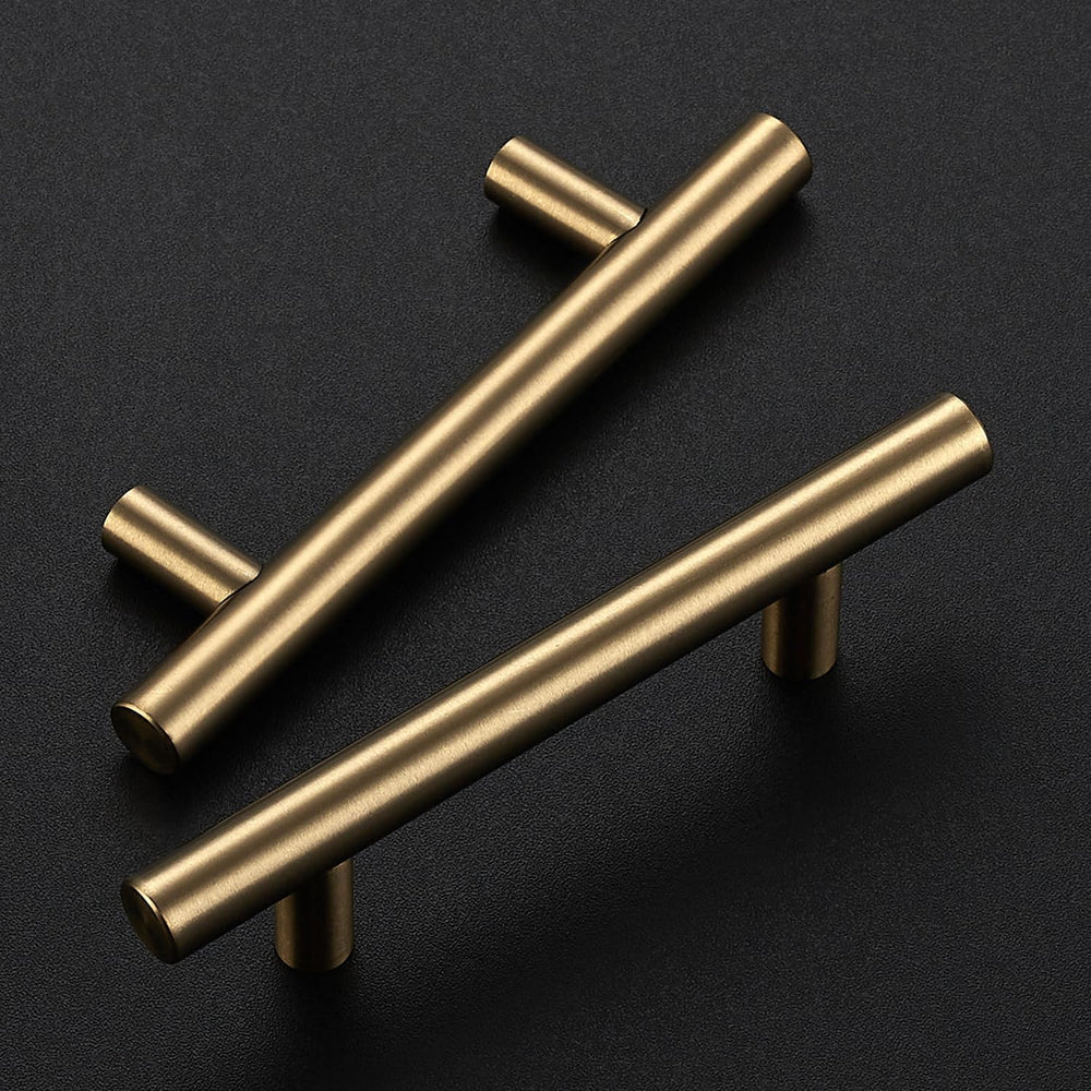 Ravinte Cabinet Handles,5" Length,3" Hole Center,Champagne Bronze,5...