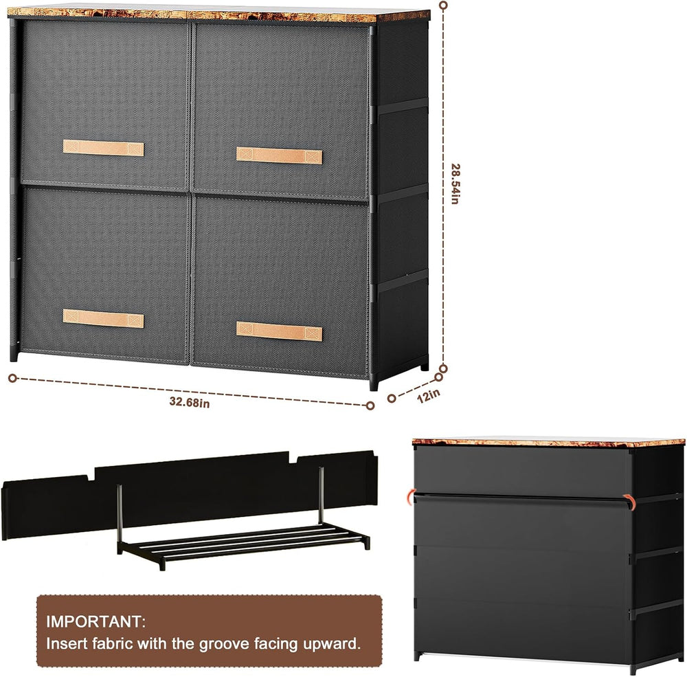 5 Tier Shoe Storage Cabinet with Doors, Sturdy Long Shoe Rack Organizer