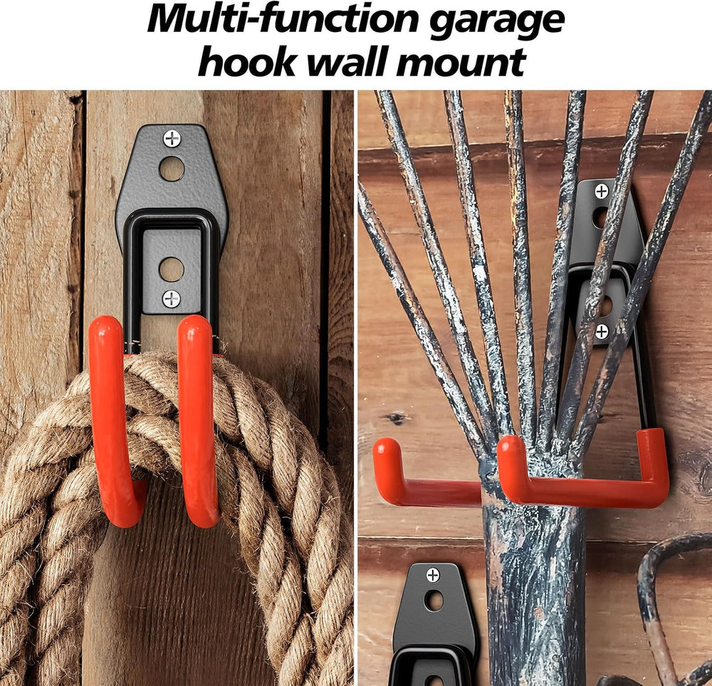 40-Pack Heavy Duty Garage Hooks for Storage & Hanging Items