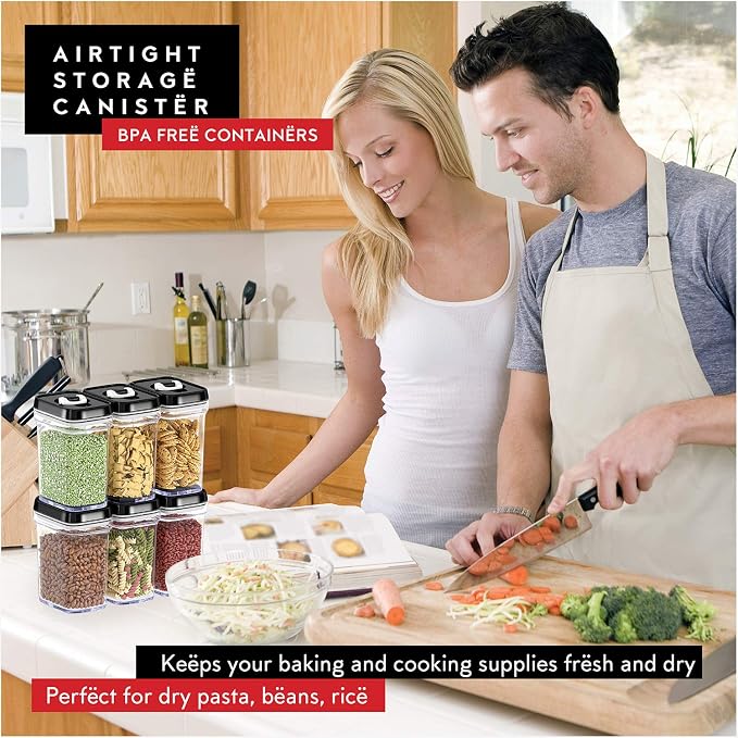 DWËLLZA KITCHEN Airtight Food Storage Containers (6 Piece)