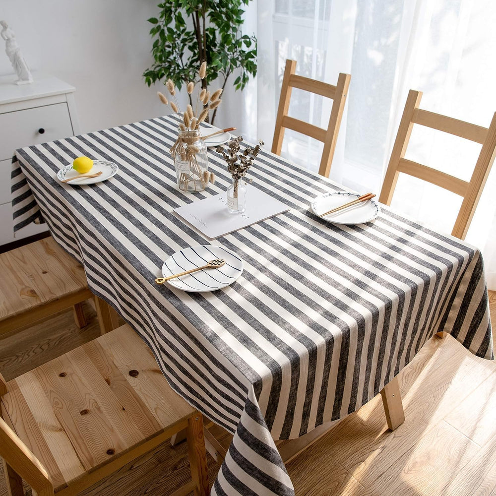 Aquazolax Black Tablecloths Halloween Party Decorations, Fall Washable Indoor...