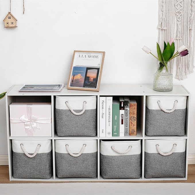 13 x 13 Inch Storage Cubes, 6 Pack Cube Storage Bins