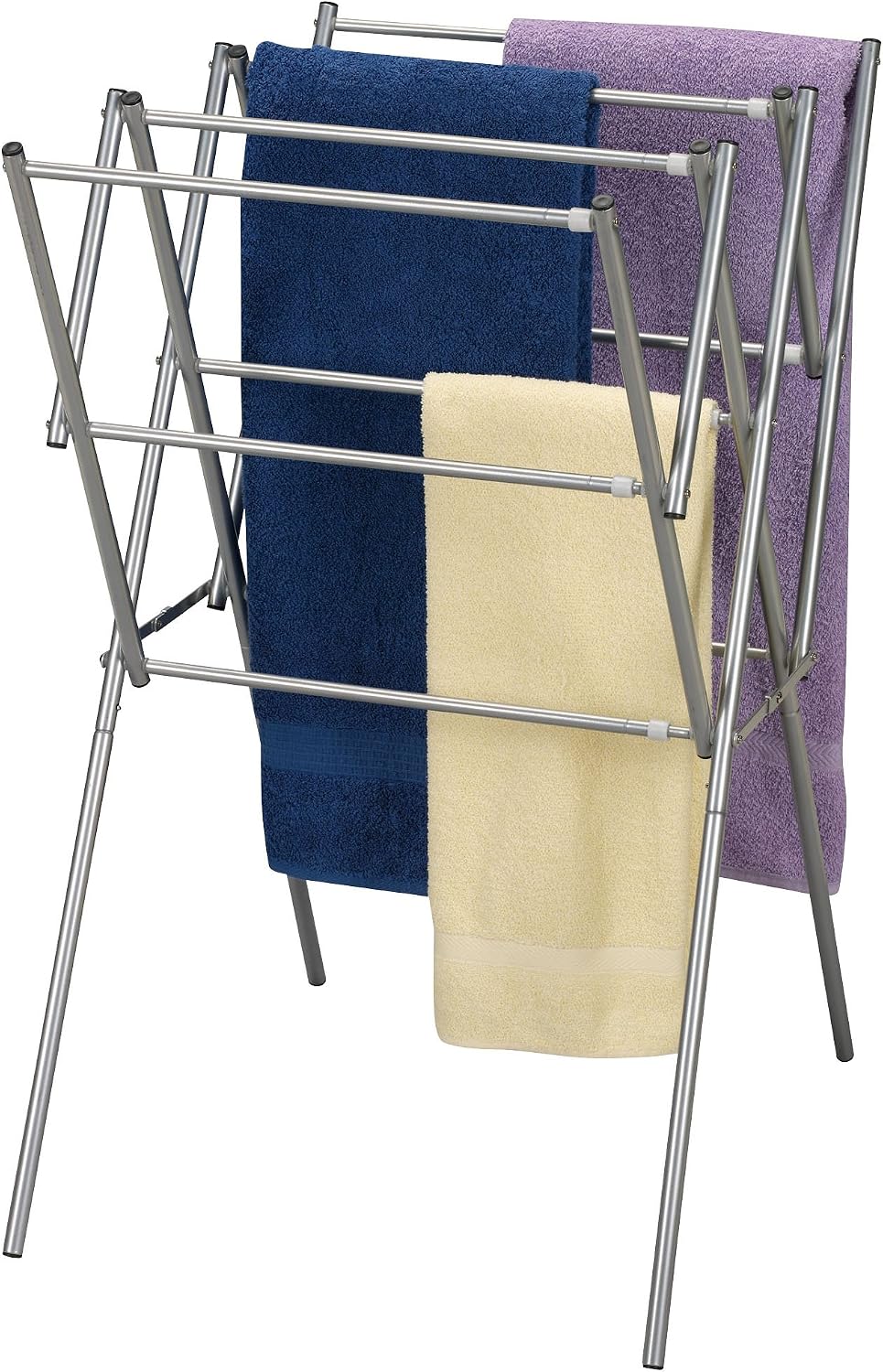 Household Essentials Clothes Drying Rack, Foldable, Expandable and Collapsibl...