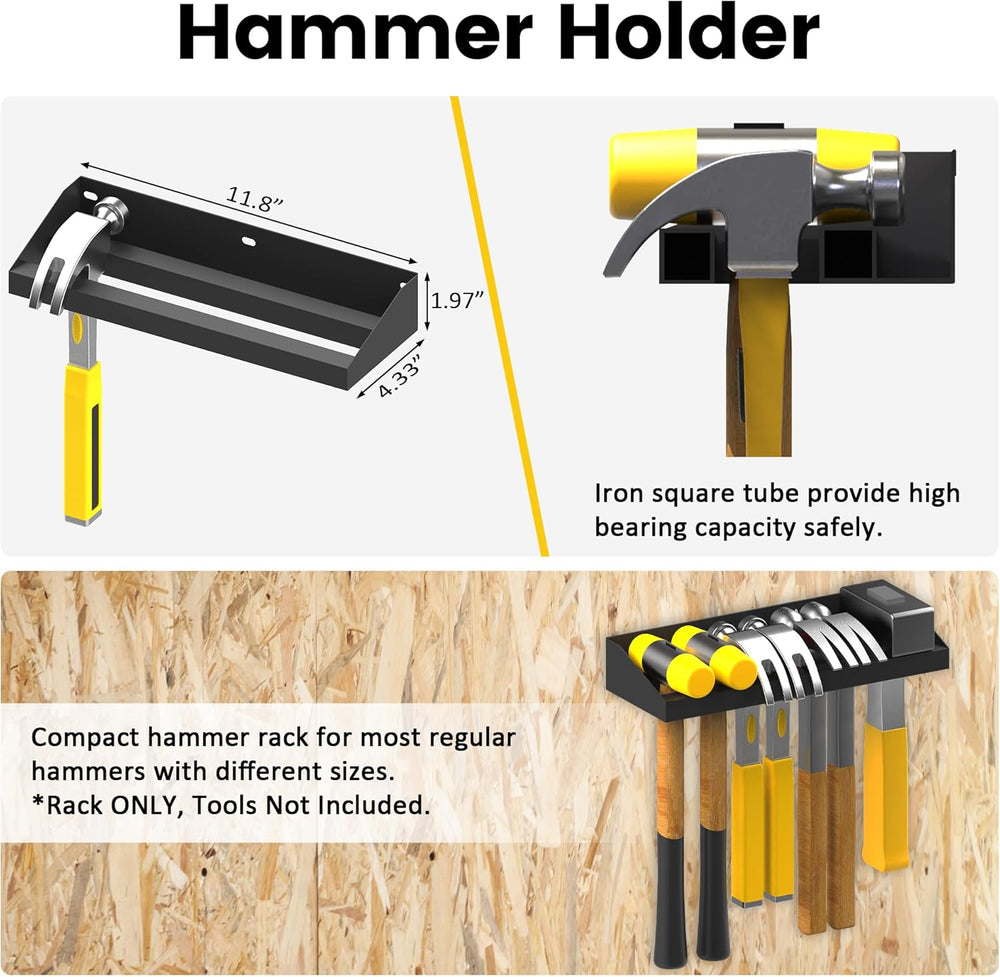 UNITEDPOWER Wall Mount Hand Tool Storage Set, Screwdriver Organizer, Pliers H...