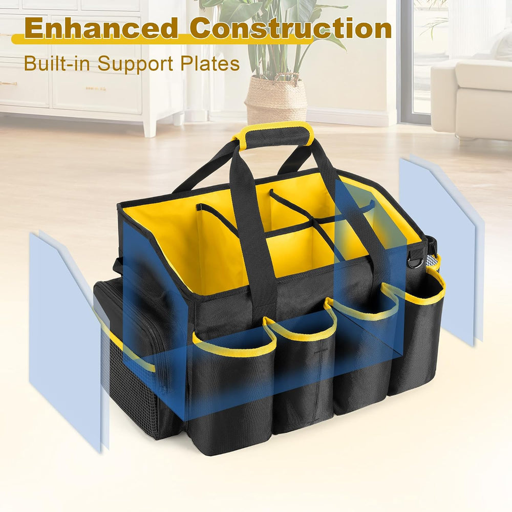 Extra-Large Cleaning Caddy Organizer Bag with Handle