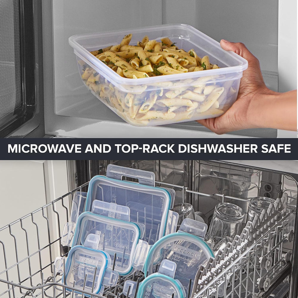 Snapware Plastic Total Solution (21-Pack) Large Food Storage Containers Set