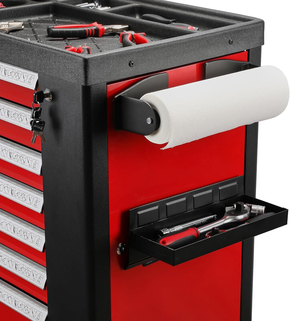Magnetic Toolbox Shelf, Tray and Holder, 4-Piece Magnetic Toolbox Tray Set To...