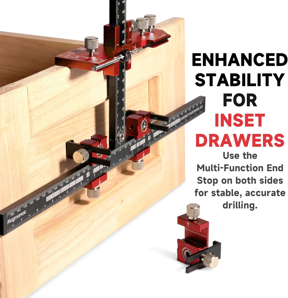 Cabinet Hardware Jig, Cabinet Drawer Pull Jig, Cabinet Pull Template Tool