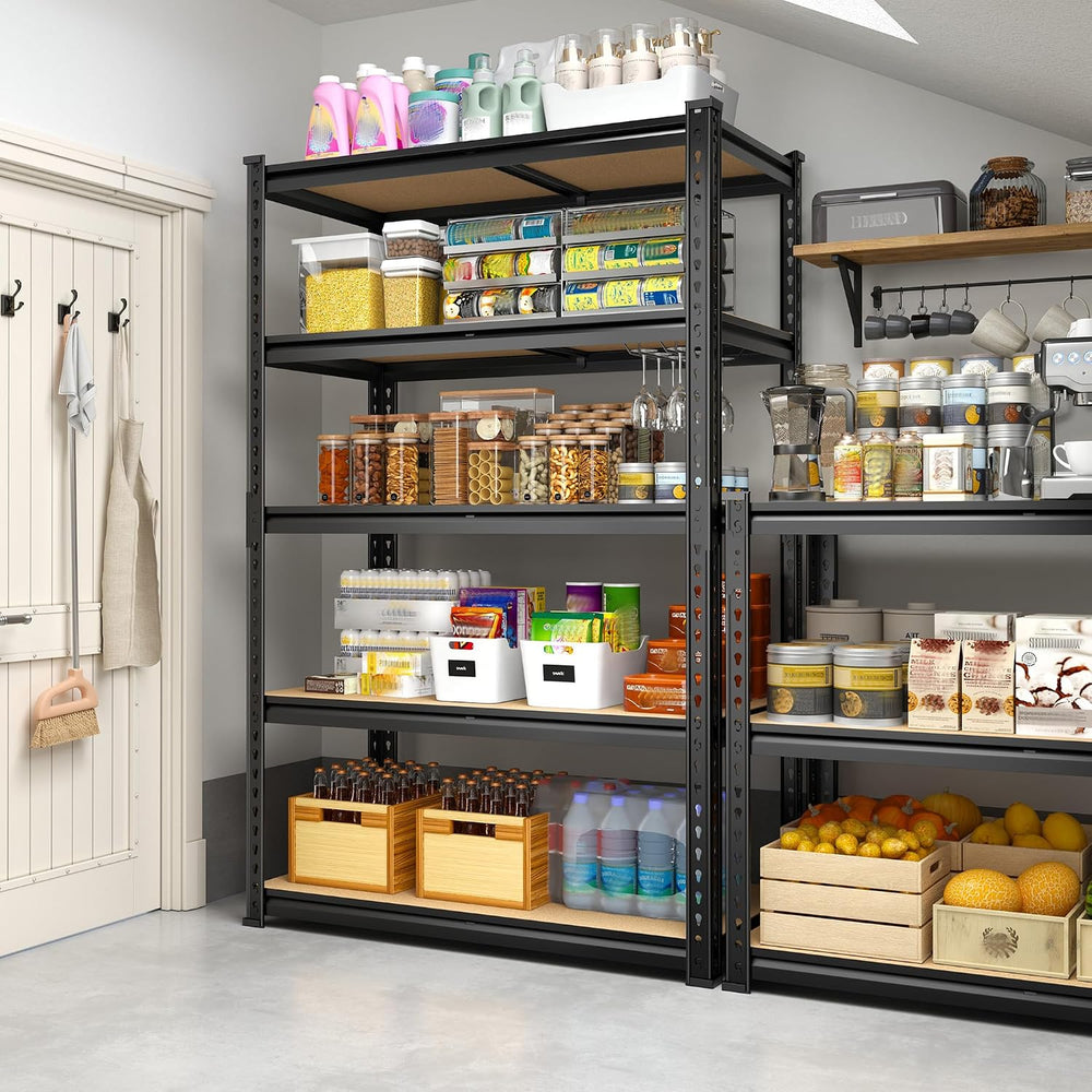 DurayLoly Shelving Unit,15.75" D×31.55" W×63.05" H Shelves for...