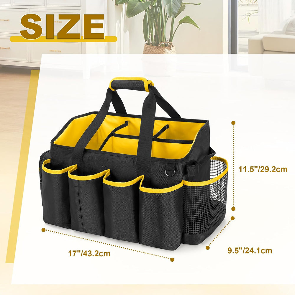 Extra-Large Cleaning Caddy Organizer Bag with Handle