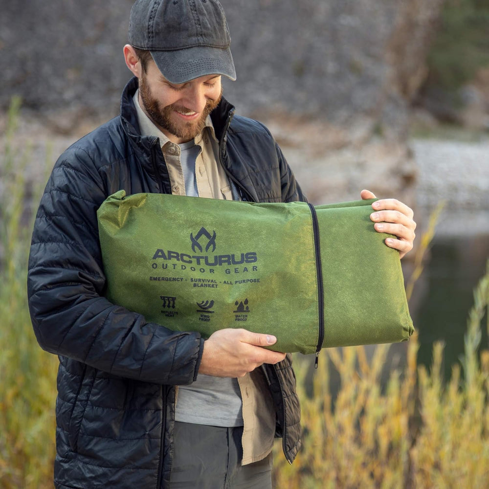Arcturus XL Heavy Duty Survival Blanket – Insulated Reflective Thermal Campin...