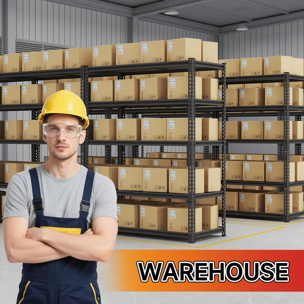 72''H Garage Shelving 3000lbs Garage Storage Shelves,Adjustable Heavy...