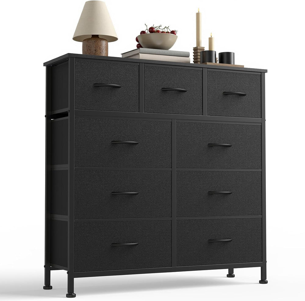 DUMOS Dresser for Bedroom, 9 Drawers Fabric Storage Organizer