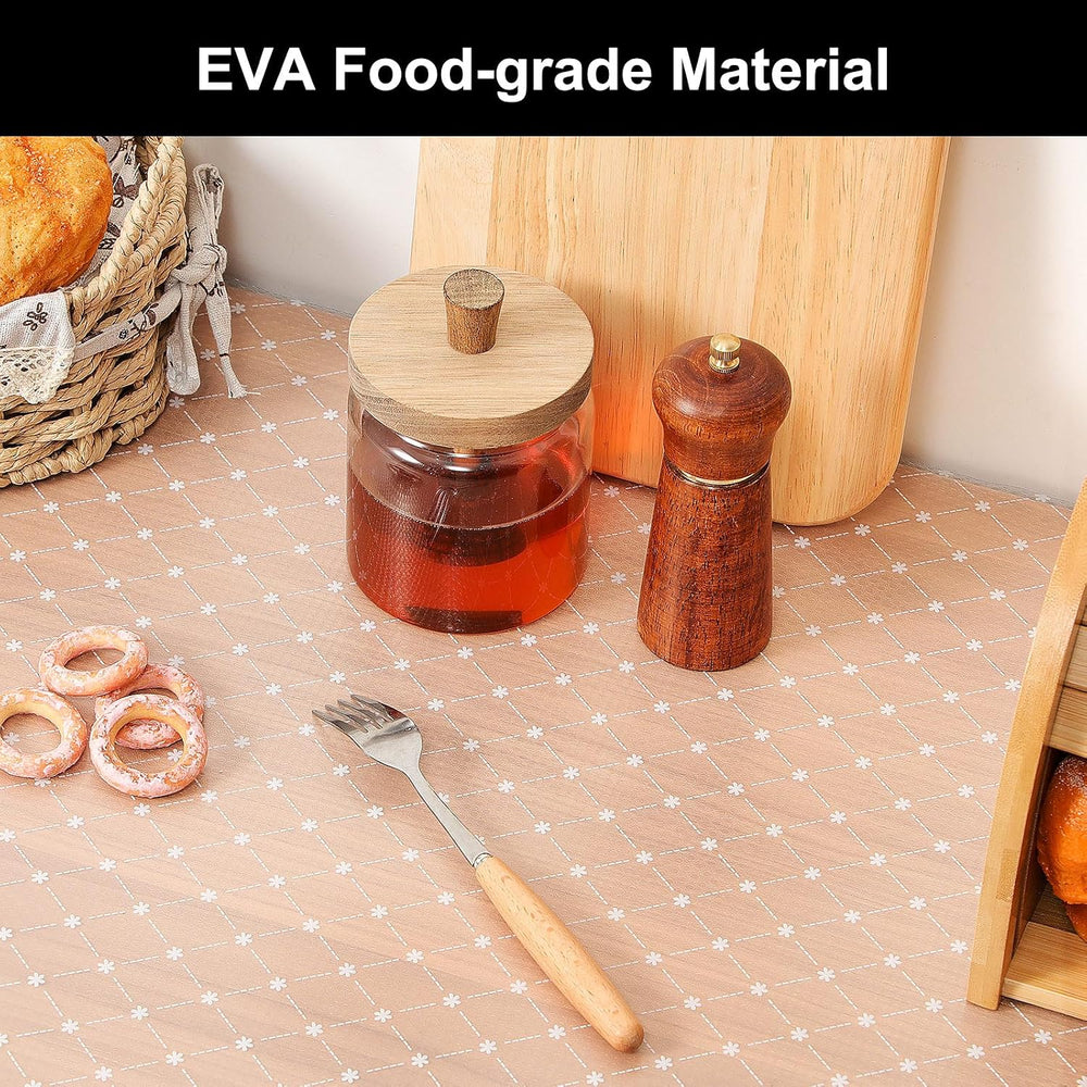Cooyes Shelf Liner Non-Adhesive EVA Cabinet & Drawer Liner 17.5" x 3...