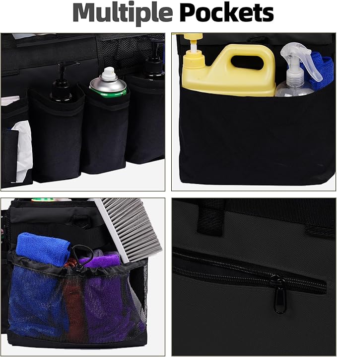 Large Cleaning Supplies Bags for Housekeepers, Professional Wearable Cleaning