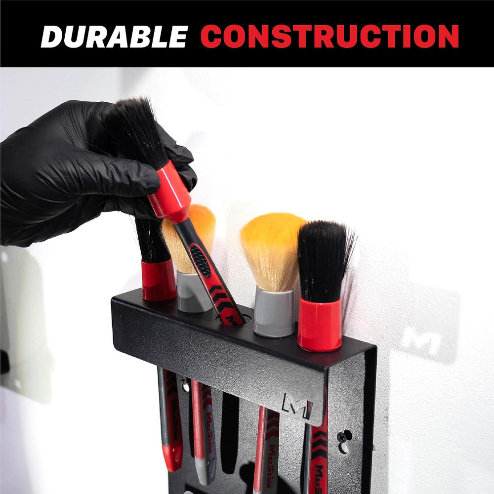 Maxshine Universal Brush & Trigger Bottle Holder – Wall-Mount Organizer H...