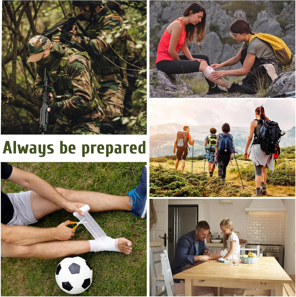 ABPIR 170 PCS Survival Kits, Survival First Aid Kit with Essential Survival G...